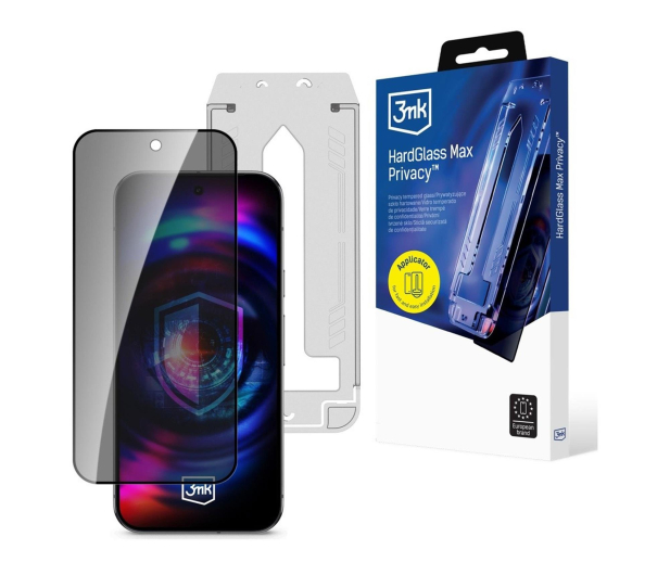 3mk Hardglass Max Privacy do Samsung Galaxy A26 5G (z aplikatore - 1368822 - zdjęcie